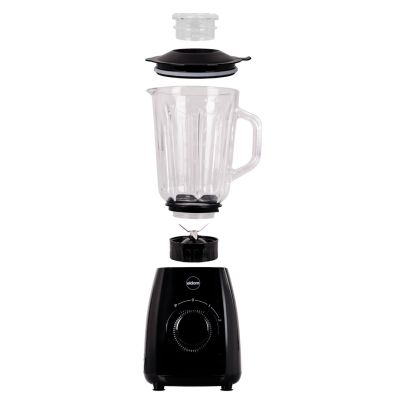 4. ELDOM BK6 NOXAR 100W SCHWARZ 22000 U/min 1,8 L GEHÄRTETES GLAS KANNENBEHÄLTER ZWEI GESCHWINDIGKEITSSTUFEN + PULSFUNKTION