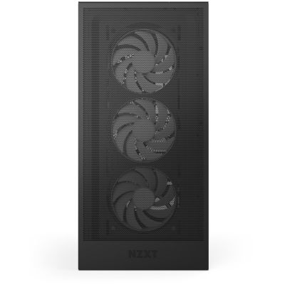 5. NZXT H5 Flow MIDI-Towergehäuse mit Fenster, Schwarz