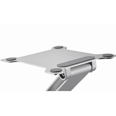 29. GEMBIRD Faltbarer Notizbuchständer 15,6" Silber