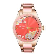 Rubicon RNCE82 Pink Damen-Smartwatch