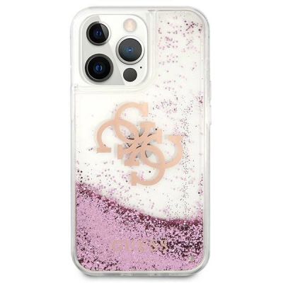3. Guess GUHCP13XLG4GPI iPhone 13 Pro Max 6,7" rosa/rosa Hardcase 4G Big Liquid Glitter