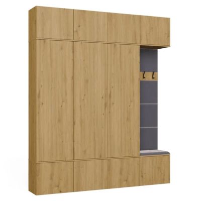 8. Garderobe HAGA IV 3SZ1W ARTISAN