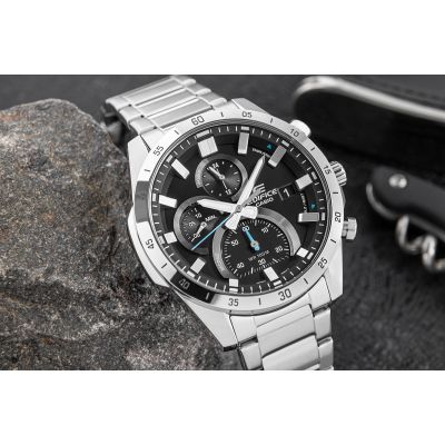 4. Herrenuhr CASIO EDIFICE EFR-571D-1AVUEF 10 BAR + Box