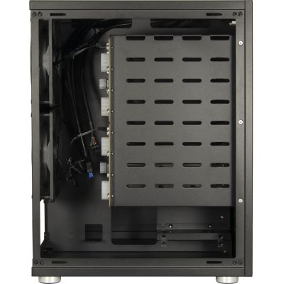 6. Inter-Tech Geh Mini IPC NAS-8 ITX, Micro-ATX, ATX 240x295x362 Gehäuse