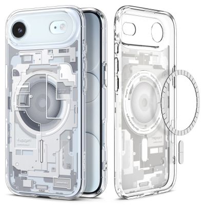 Spigen Ultra Hybrid MagSafe Case für iPhone 17 Air Zero One - Weiß