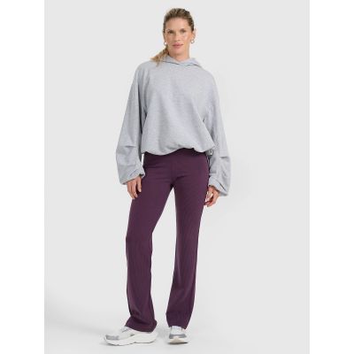 2. Damen-Sweatshirt mit Kapuze, offen, 4F 4FRAW25TSWSF2462-26M