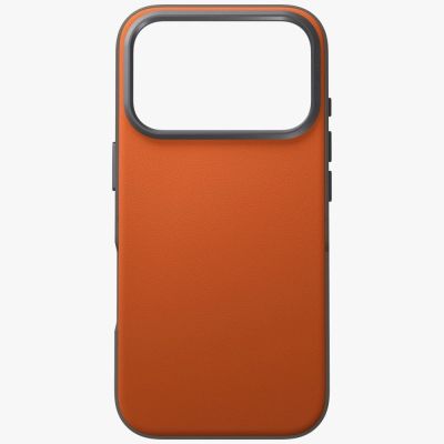 3. Uniq Lyden DS Case für iPhone 17 Pro Magclick Charging - Orange-Grau