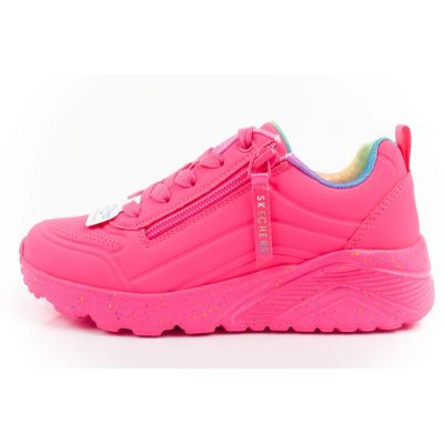 2. Skechers Uno Lite Kinder-Sportschuhe, rosa, bequem