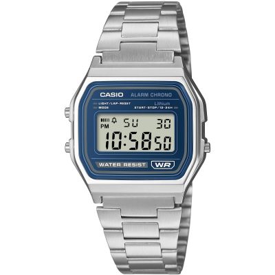 CASIO A158WEA-2EF Unisex-Uhr + Box
