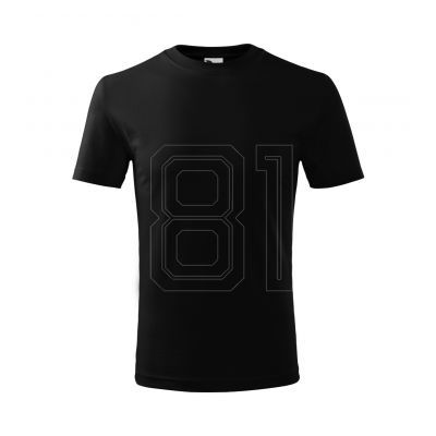7. Malfini Classic New Jr T-Shirt MLI-13501 schwarz