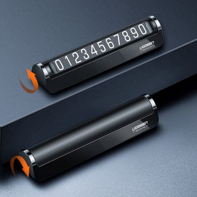 5. Ugreen Kfz-Kennzeichen schwarz (LP178)