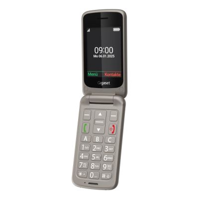 4. Gigaset GL595 7,11 cm (2,8") 114 g Grau Telefon für Senioren