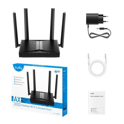 3. Access Point CUDY AX3000 2.5G AP3000D