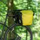 8. Rockbros AS-003-1Y wasserdichte Fahrradtasche mit Schultergurt, Vorder-/Hinterradbefestigung, 10–14 l – gelb