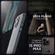 4. Spigen Ultra Hybrid-Hülle für iPhone 15 Pro Max – dunkelgrün