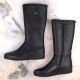 35. Rieker W RKR237B Wasserdichte Lederstiefel mit Lammwolle gefüttert