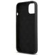 6. Guess GUHMP13MLSLMGBK iPhone 13 6.1" schwarz/schwarz Hardcase Silikon Script Gold Logo Magsafe