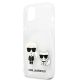 6. Transparente Karl Lagerfeld Karl & Choupette Hülle für iPhone 13 mini - transparent