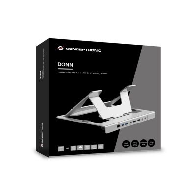 6. Conceptronic DONN35S Laptopständer Notebookständer Silber