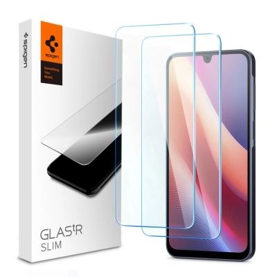 Spigen Glas.tR Slim 2er-Pack Panzerglas für Samsung Galaxy A16 4G / 5G - Transparent