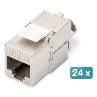 3. Digitus Modulares Patchpanel, 24-Port, ausgestattet mit 24x DN-93615