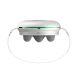 3. Medisana BM 100 Bauchmassagegerät | 3 Massageprogramme | Wärmefunktion | 2 Intensitätsstufen | 105 x 205 x 150 mm