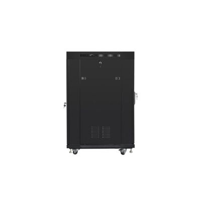 3. Lanberg FF01-6822-12BL 22U Rack, freistehend, schwarz