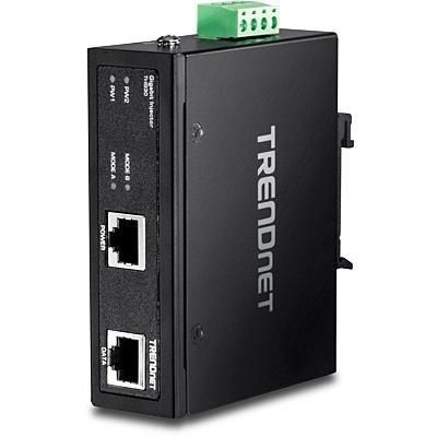 7. TRENDnet TI-IG30 - Power Injector (DIN-Schienenmontage) - 30 Watt - Ausgangsanschlüsse: 1