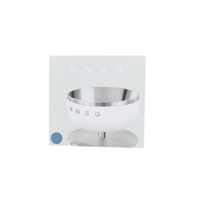13. Smeg KSC01SBMWW Küchenwaage, blau, rundes Oberteil, elektronische Küchenwaage