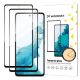 Wozinsky 2x Set Super Tough Full Glue Tempered Glass Full Screen with Frame Case Friendly Samsung Galaxy A53 5G Schwarz