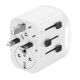 2. GEMBIRD UNIVERSAL-REISEADAPTER MIT ERDUNG 15 W, WEISS