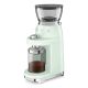 8. Smeg Kaffeemühle CGF03PGEU, 15 Mahlgrade, 240g Bohnenbeh., 150W, Hellgrün