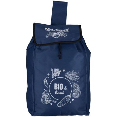 7. Einkaufswagen mit Gestell, 25 l, blau
