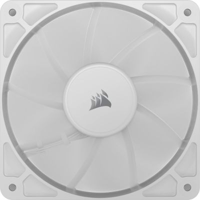 2. Corsair RS120 Computergehäuselüfter 12cm Weiß 3 Stück.