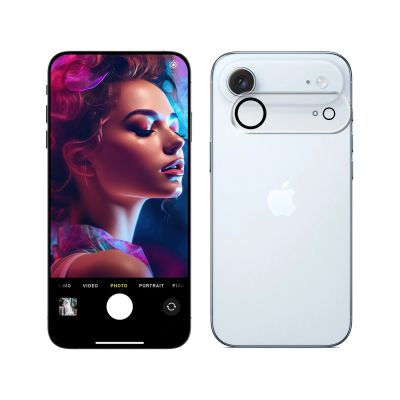 6. 3mk Lens Pro Vollflächiges Schutzglas aus gehärtetem Glas für iPhone 17 Air