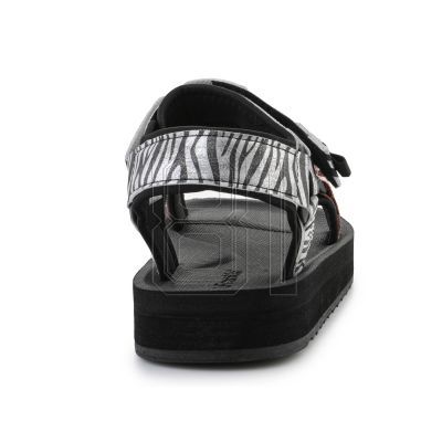 3. D. Franklin Forest High Strips Animal Print W Sandalen DFSH404002-ABLA