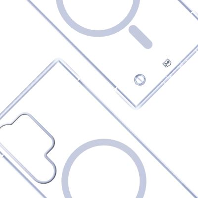 4. 3mk Just20g MagCase für Samsung Galaxy S25 Ultra - Transparent