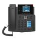 2. Fanvil X4U Schwarzes VoIP-Telefon mit 12 Leitungen, LCD-Display und WLAN
