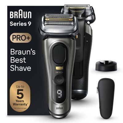 Braun Series 9 Pro+ 9515s 6-teiliger Rasierer Metallic