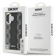 8. DKNY Checkered Pattern Magsafe Hülle für iPhone 16 – Schwarz