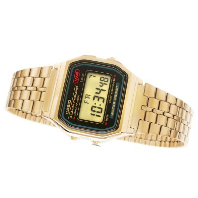 3. CASIO A159WGEA-1EF Unisex-Uhr