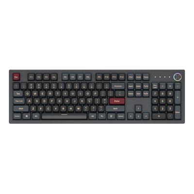 2. Montech MKey Gaming-Tastatur USB Dunkelgrau