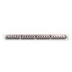 2. Hochdichtes Patchpanel 19 Zoll, 24x RJ45, LSA-Level, Cat. 6A, geschirmt, 0,5 HE, grau, Kabelführung