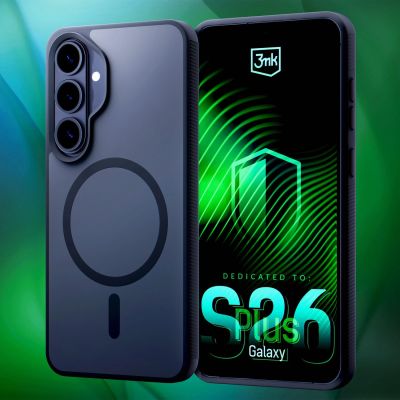 13. 3mk Smoke MagCase für Samsung Galaxy S26+ - Schwarz