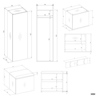 15. WARDROBE HAGUE III 1SZ2W KASCHMIR