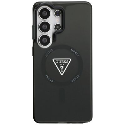3. Guess IML Gradient Triangle MagSafe Hülle für Samsung Galaxy S26 Ultra - Schwarz
