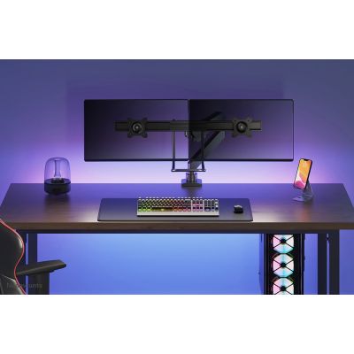 15. Neomounts NM-D775DXBLACK Monitorhalterung/Ständer 81,3 cm (32") Schreibtisch Schwarz