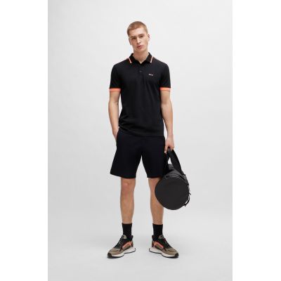2. BOSS Paddy 1 NERO Herren Poloshirt Regular Fit Schwarz (50512995-001)