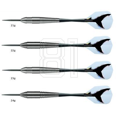 2. Harrows Silver Shark Steeltip Darts HS-TNK-000013224