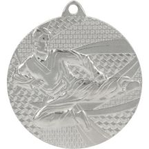 Silbermedaille – Karate – Stahlmedaille
